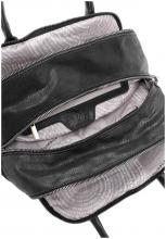 perforierte Henkeltasche Suri Frey Suzy schwarz