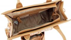 Valentino Henkeltasche Liuto Beige Multicolor Markenprint