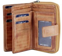 Hochformat Damenbörse Bear Derby Tan Camel Braun Kartenfächer Hochformat Damenbörse Bear Derby Tan Camel Braun Kartenfächer