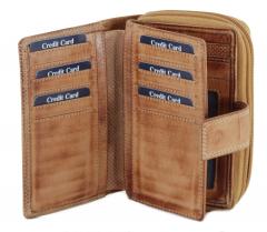Hochformat Damenbörse Bear Derby Tan Camel Braun Kartenfächer Hochformat Damenbörse Bear Derby Tan Camel Braun Kartenfächer