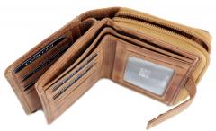 Hochformat Damenbörse Bear Derby Tan Camel Braun Kartenfächer Hochformat Damenbörse Bear Derby Tan Camel Braun Kartenfächer