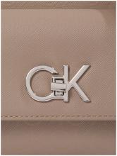 Calvin Klein Umhängetasche Re-Lock Monogramm taupe