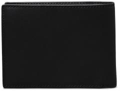 Lederbörse Calvin Klein Metal 10CC Coin Trifold schwarz Männer