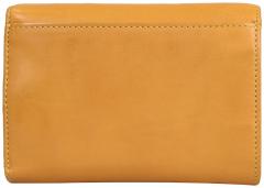 Klappbörse Maitre Steinbach Doris Yellow Dunkelgelb Vintage