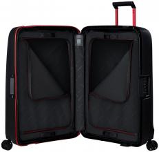 großer Reisekoffer schwarz rot Samsonite Essens Spinner L 75cm