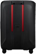 großer Reisekoffer schwarz rot Samsonite Essens Spinner L 75cm