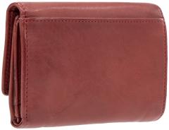 Lederbörse Vintage Maitre Steinbach Doris Red Überschlag