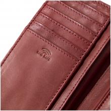 Lederbörse Vintage Maitre Steinbach Doris Red Überschlag