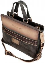 Aktentasche Damen Anekke Dreamverse Land beige geprägt