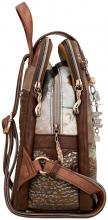 Anekke Core Tagesrucksack braun mit Aufdruck
