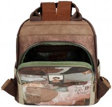 Anekke Core Damenrucksack mit Frontprint Heartbeat