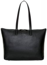 Ledershopper mit Laptopfach Mellow Leather Mandarina Duck schwarz