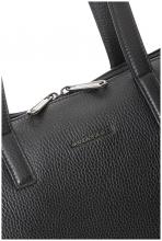 Ledershopper mit Laptopfach Mellow Leather Mandarina Duck schwarz