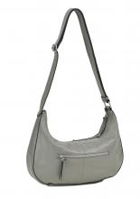 Beuteltasche Leder Ginsberg Small FREDsBRUDER Sage Military