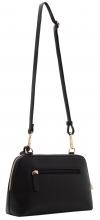 L.Credi kleine Crossovertasche Ninelle schwarz klassisch