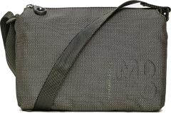 Schultertasche Pochette dreigeteilt Mandarina Duck MD20 Pirite olivgrün