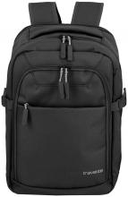 Kabinenrucksack Travelite Kick Off schwarz Laptopfach