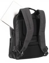 erweiterbarer Businessrucksack dunkelgrau Meet Anthrazit