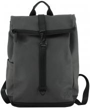 Überschlagrucksack dunkelbraun Retrolook H2ND City Lights Mailand Nordic Copper
