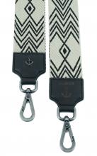 Taschenriemen Harbour 2nd schwarz beige Doubleface Nala