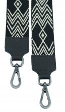 Taschenriemen Harbour 2nd schwarz beige Doubleface Nala