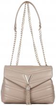 Valentino Schultertasche beige Privilege Kettendetail