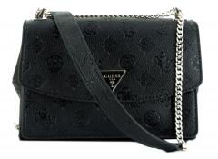 elegante Überschlagtasche mit Ketten Cresidia Bone Beige 