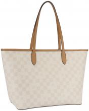 Henkeltasche Schachbrettmuster beige Joop Cortina Piazza Jasmina Birch