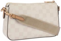 Joop Cortina Piazza Jasmina Crossbody Bag Karoprint beige 