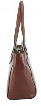Henkeltasche schwarz Glattleder The Bridge Fiona Nero