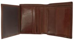 Herrengeldtasche The Bridge Damiano Marrone braun 