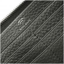 Zipgeldtasche Joop Giada Yura schwarz Leder 
