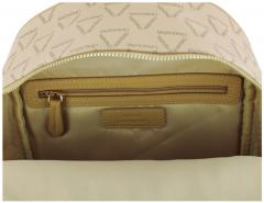 Valentino Alltagsrucksack Damen Liuto Beige Logoprint 