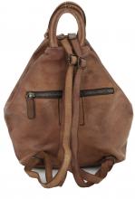 Citybackpack Xander Harbour 2nd Urban Poets Vintage cognac Leder