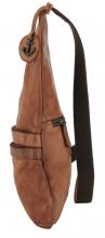 One Shoulder Backpack Rowan Harbour 2nd schwarz Leder Vintage