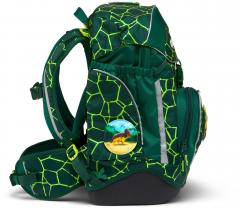 ergobag Schultaschen Set Pack BärRex grün Dinosaurier