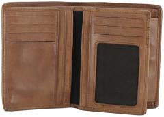 Herrengeldtasche Harbour 2nd Tarquin Cognac Leder Vintage