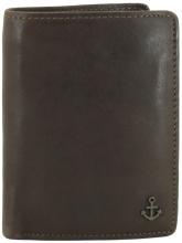 Lederportemonnaie Tarquin Harbour 2nd Glattelder Vintage dunkelbraun