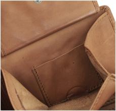 Lederportemonnaie Tarquin Harbour 2nd Glattelder Vintage dunkelbraun