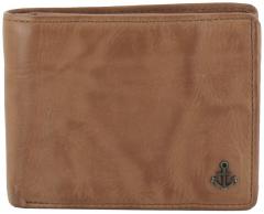 Geldbeutel Querformat Trifold Harbour 2nd Kairos Cognac