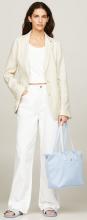 Canvas Tommy Hilfiger großer Shopper Poppy hellblau 