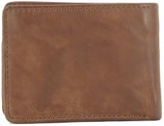 kleine Geldtasche schwarz Leder Vintage Harbour 2nd Thorin Dark Ash