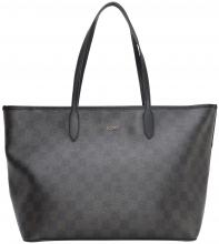 JOOP Shopper mit Etui Lara Cortina 2 darkblue Logo Print