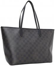 JOOP Shopper mit Etui Lara Cortina 2 darkblue Logo Print