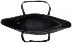 JOOP Shopper mit Etui Lara Cortina 2 darkblue Logo Print