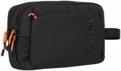 Kulturtasche schwarz orange Travelite Briize