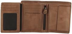 Brieftasche Magnus dunkelbraun Vintage Harbour 2nd Chocolate Brown