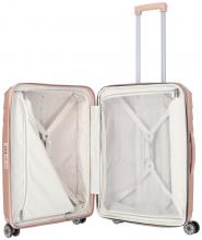 Urlaubskoffer erweiterbar Rosegold Travelite Elvaa 4w Trolley M 66cm