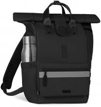Cabaia Freizeitrucksack Explorer Medium Wellington schwarz wasserabweisend