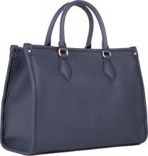 Rised RE Kurzgrifftasche Valentino Blu Dunkelblau Lederoptik